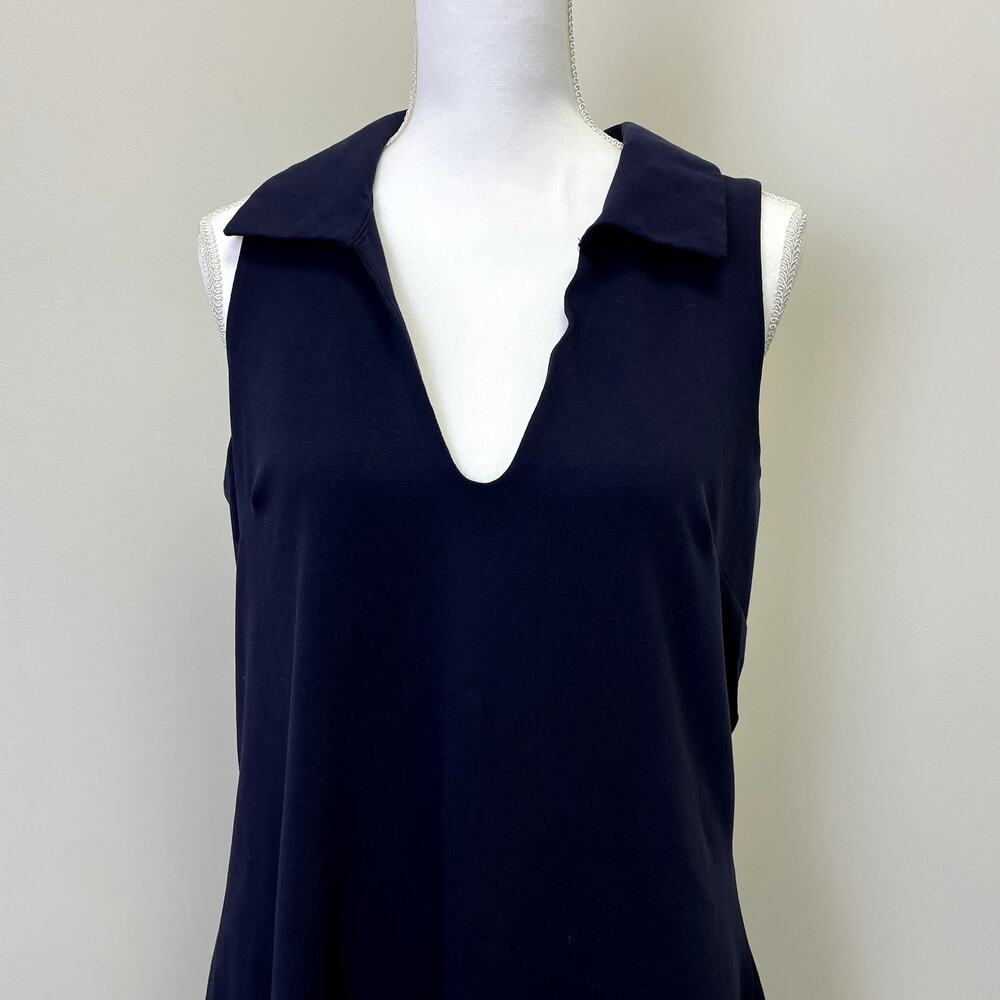NWT Express Collared Sleeveless Mini Polo Dress XL Stretchy Tennis prep - Picture 6 of 15